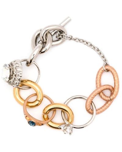 Marni Ring-embellished Bracelet - Metallic