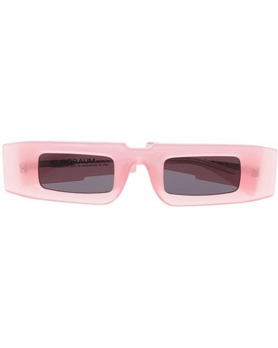 Kuboraum Eckige Sonnenbrille - Mehrfarbig
