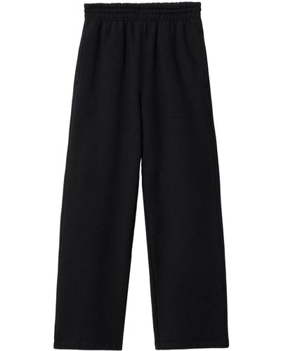 Burberry Cotton Track Trousers - Blue
