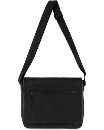Supreme X Lacoste Messenger Bag - Black