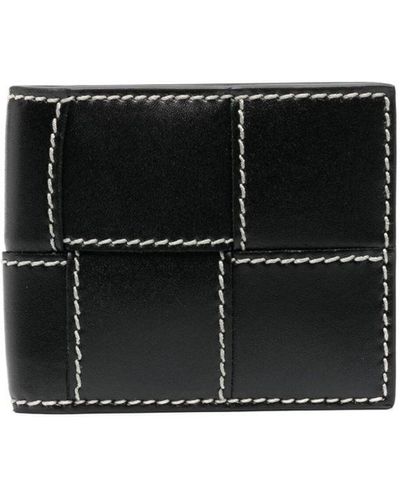 Bottega Veneta Interurban Leather Wallet - Black