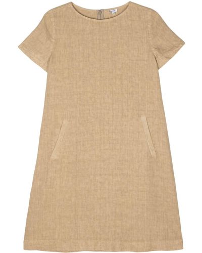 Aspesi Linen Mini Dress - Natural