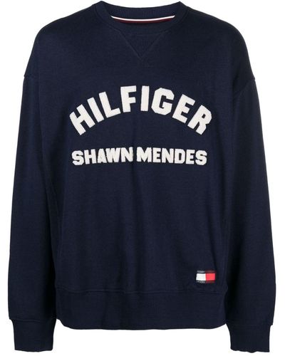 Tommy Hilfiger X Shawn Mendes Katoenen Sweater - Blauw