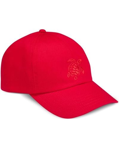 Vilebrequin Cappello da baseball con ricamo - Rosso