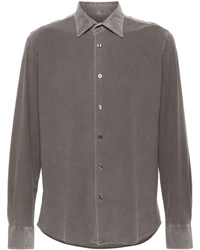Rrd Piqué-weave Polo Shirt - Gray
