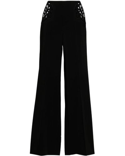 Stella McCartney Trousers > wide trousers - Noir