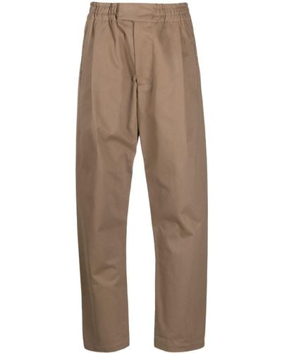 Toogood Signaller Tapered-leg Trousers - Natural