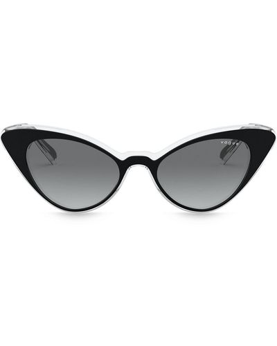 Vogue Eyewear Cat Eye Frame Sunglasses - Black