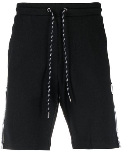 Michael Kors Evergreen Logo Tape Shorts - Black