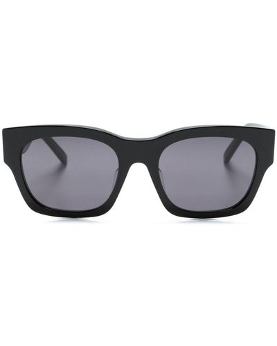 Givenchy 4g-motif Square-frame Sunglasses - Grey