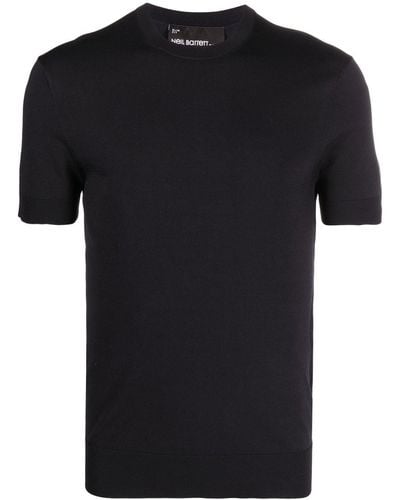 Neil Barrett ラウンドネック Tシャツ - ブラック