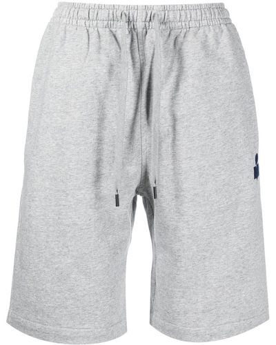 Isabel Marant Joggingshorts mit Kordelzug - Grau