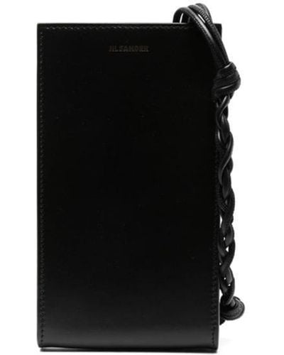 Jil Sander Tangle Leather Phone Case - White