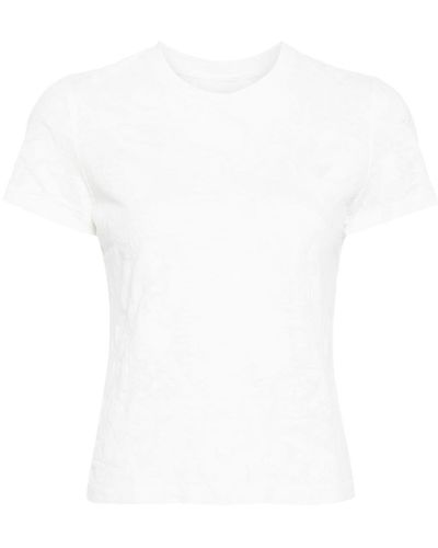 JNBY T-shirt imprimé à manches courtes - Blanc