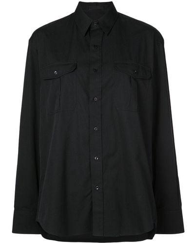 Wardrobe NYC テーラードシャツ - ブラック