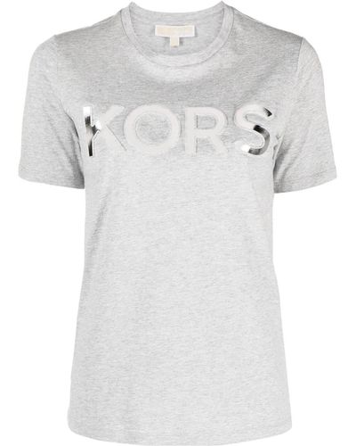 MICHAEL Michael Kors Camiseta con logo estampado - Blanco