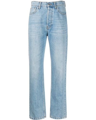Nanushka Kemia Straight-leg Jeans - Blue