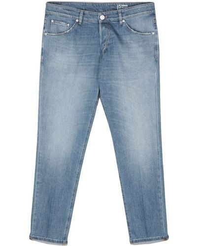 PT Torino Jeans Met Toelopende Pijpen - Blauw