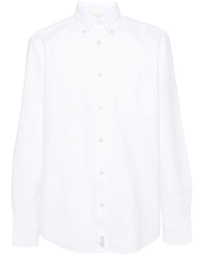 BOGGI Organic Oxford Cotton Shirt - White