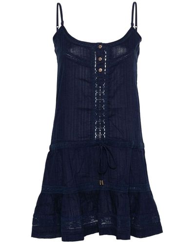 Melissa Odabash Kelly Cotton Dress - Blue