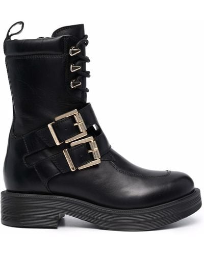 Love Moschino Buckle-fastening Boots - Black