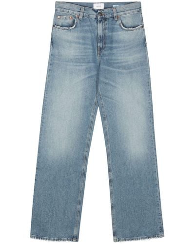 Haikure Korea Straight Jeans - Blauw