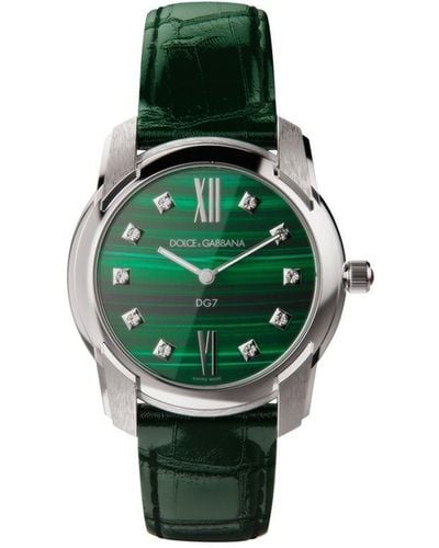 Dolce & Gabbana 'DG7' Armbanduhr, 40mm - Grün
