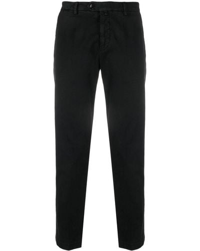 Briglia 1949 Mid-rise Slim-cut Pants - Black