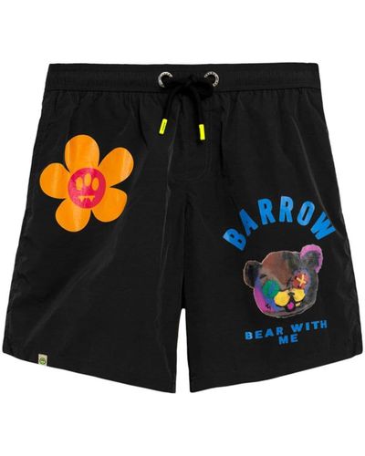 Barrow Popeline Swimming Shorts - Black