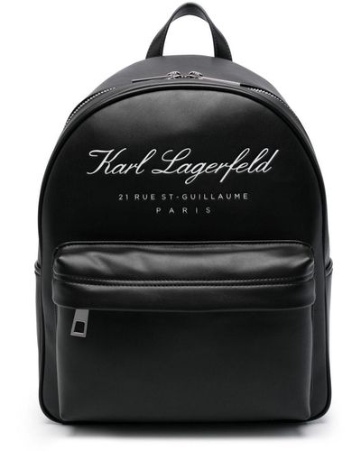 Karl Lagerfeld Rue St-guillaume Backpack - Black