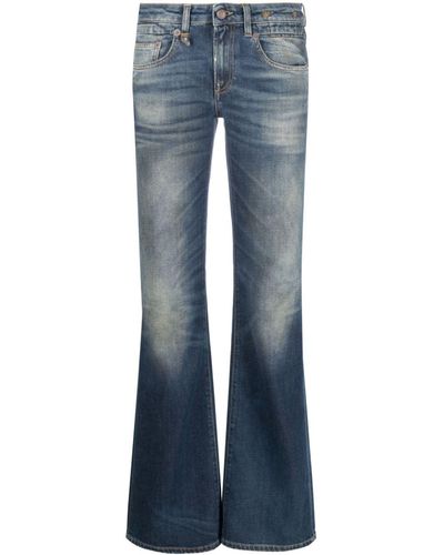 R13 Ausgestellte Jeans - Blau