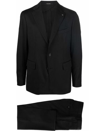 Tagliatore ウール シングルスーツ - ブラック