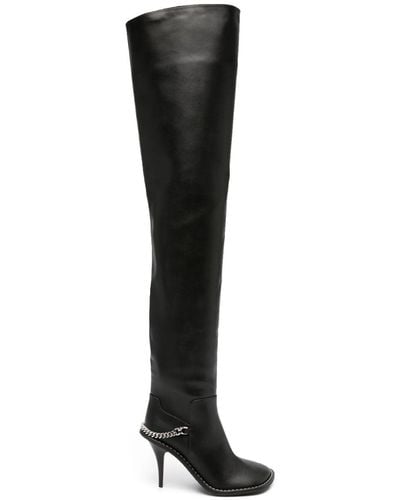 Stella McCartney Ryder 95mm Thigh-high Boots - Black