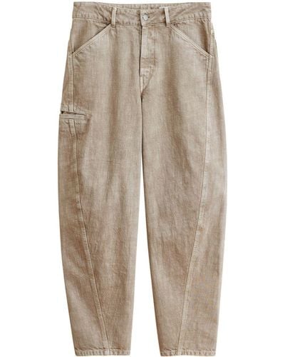 Lemaire Twisted Workwear Jeans - Natural