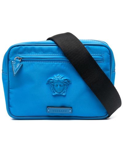 Versace メデューサ ベルトバッグ - ブルー