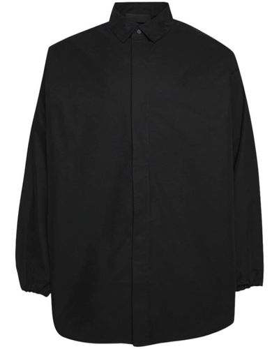Fear Of God Classic-collar Button-down Shirt - Black