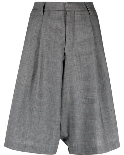 R13 Tailored Knee-length Shorts - Gray
