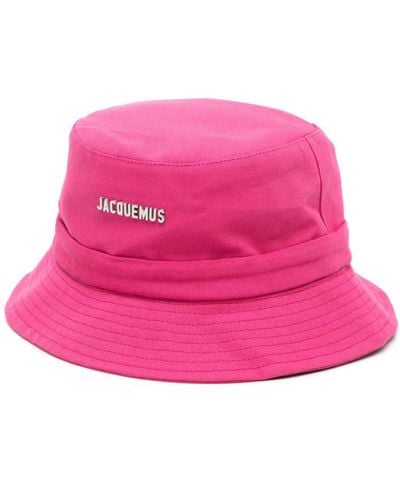 Jacquemus Le Bob Gadjo Bucket Hat - Pink