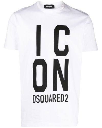 DSquared² Icon T -shirt - Wit