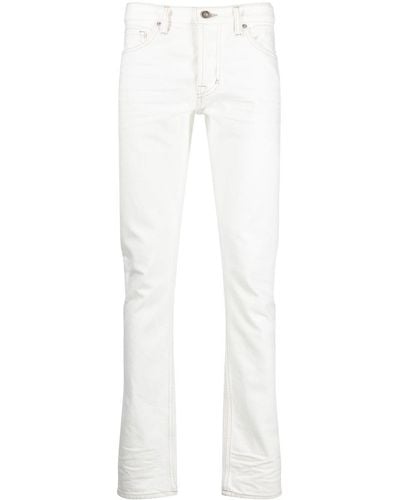 Tom Ford Comfort Slim Leg Jeans - Men's - Cotton/elastane - White