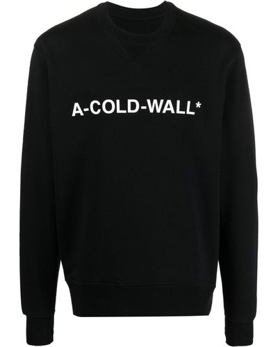 A_COLD_WALL* ロゴ スウェットシャツ - ブラック
