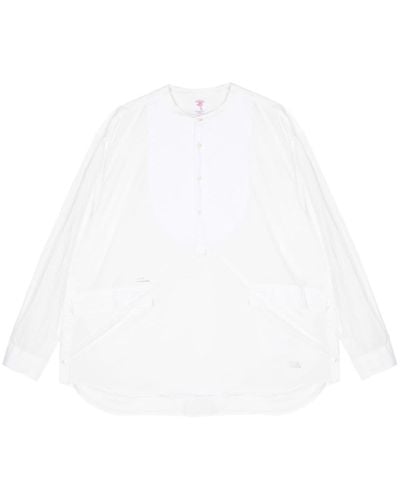 Undercover Flap-pocket Cotton Shirt - White