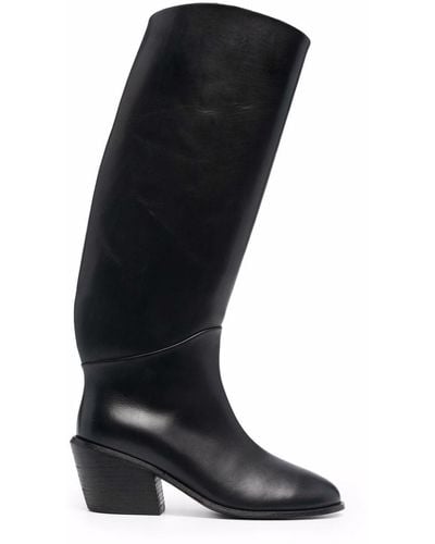 Marsèll Ovo Invernale Leather Boots - Black