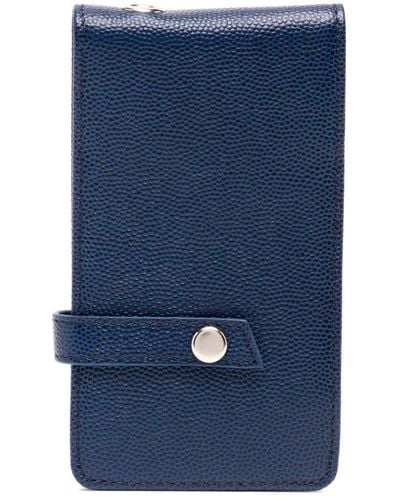 WANT Les Essentiels Bi-fold Leather Wallet - ブルー