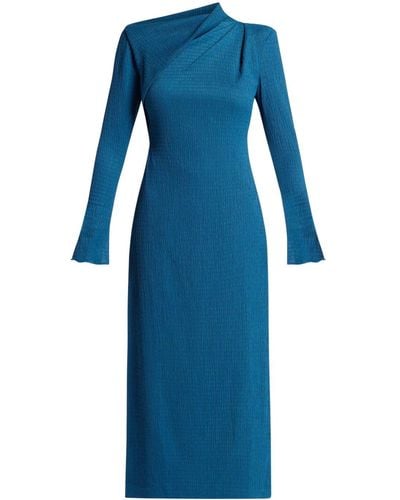 Chats by C.Dam Aodai Hue Two-piece Set - Blue
