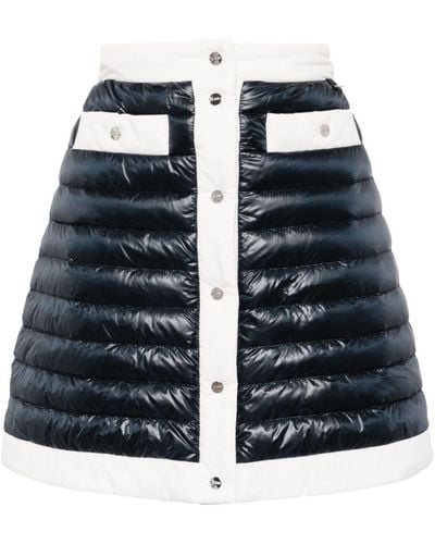 Herno Quilted Mini Skirt - Black