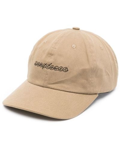 sunflower Logo-embroidered Curved-peak Cap - Natural