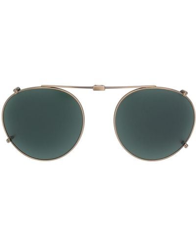 Garrett Leight Clip On Sunglasses - Groen