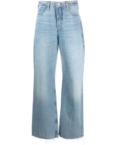 FRAME Jeans mit weitem Bein - Blau