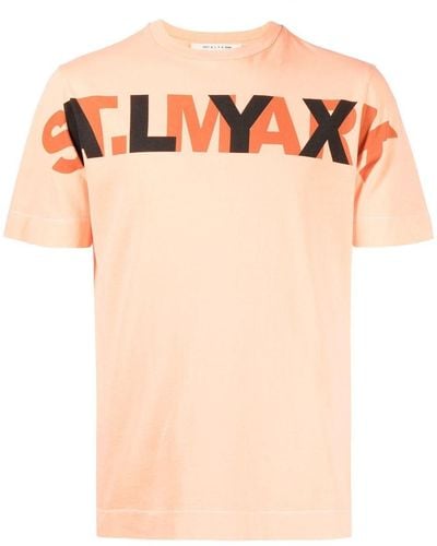 1017 ALYX 9SM ロゴ Tシャツ - ピンク